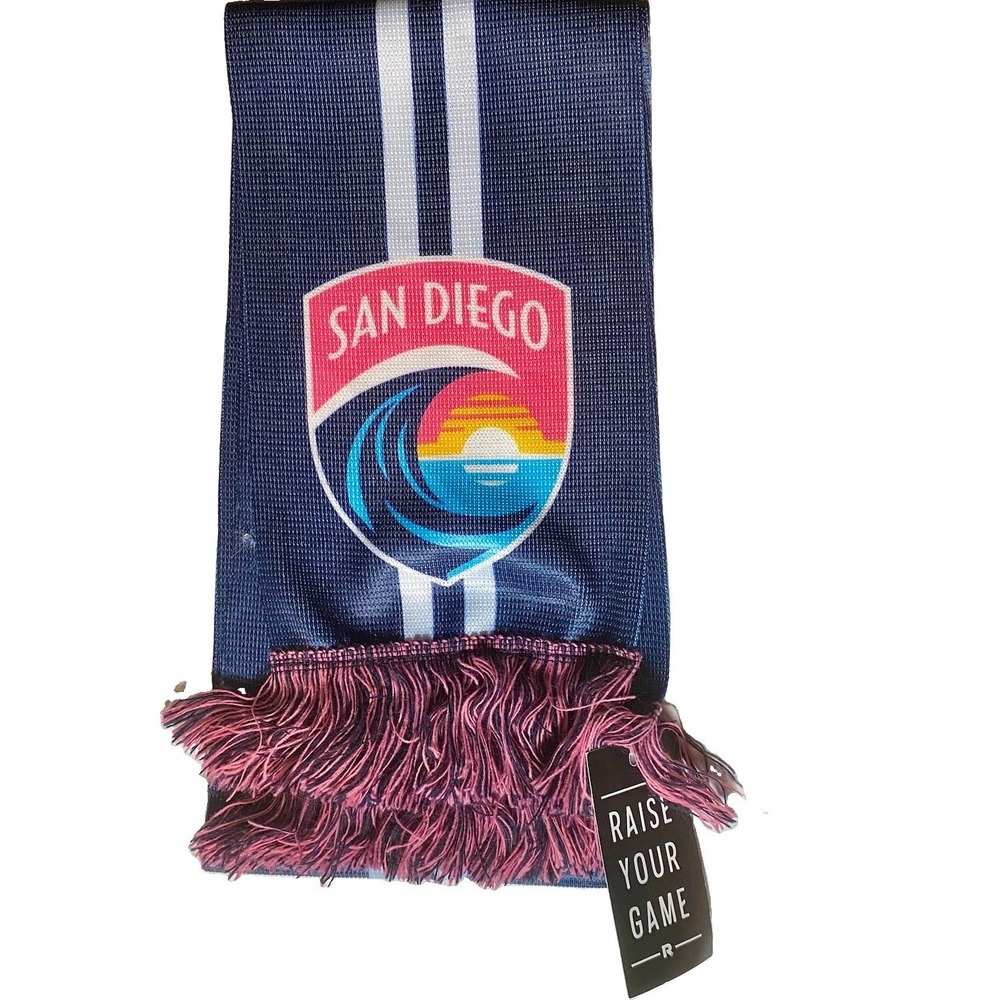 San Diego Wave Scarf Adult Ruffneck NWSL Soccer Football Futbol